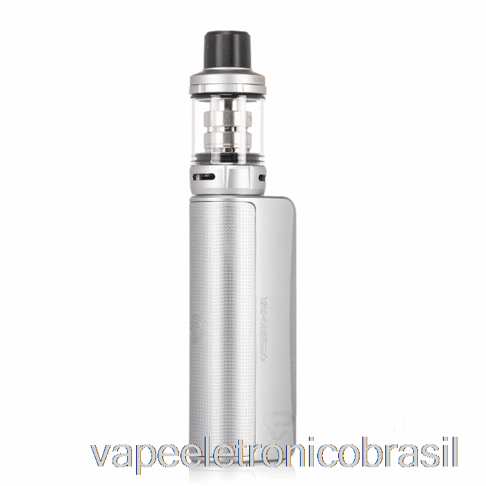 Vape Recarregável Vaporesso Gen 80 S 80w Starter Kit Light Silver